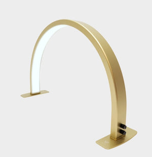 Lampa kosmetyczna biurkowa Mani Moon - Złota