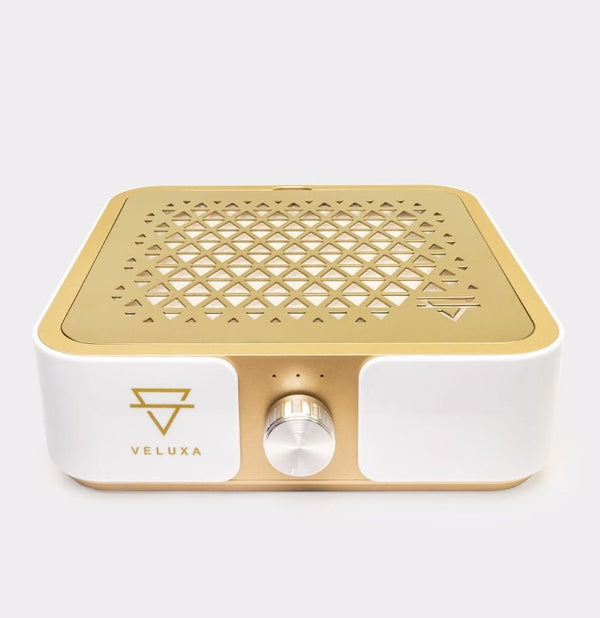 Pochłaniacz pyłu manicure nablatowy V1 ONE FLOW 60W Złoty – widok produktu 2